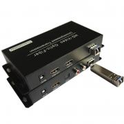 uncompressed HDMI fiber Converter with HDMI loopout